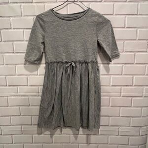 WONDER NATION little girls gray dress/size M